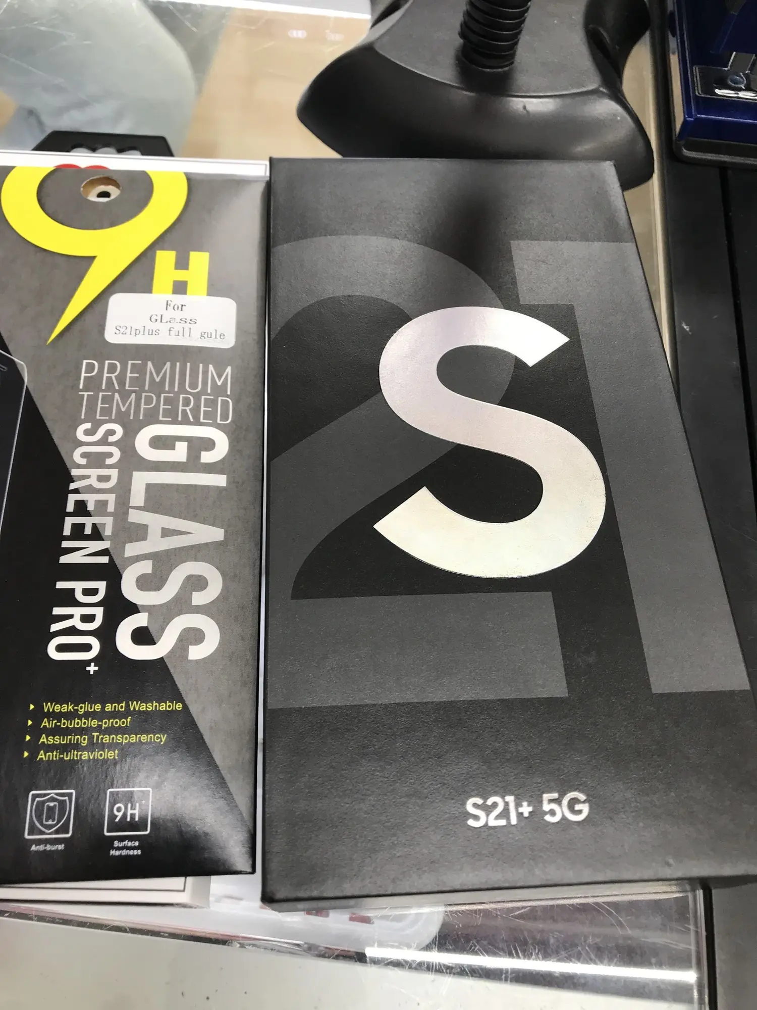 Premium 9H tempered glass screen protector at TIC Wireless