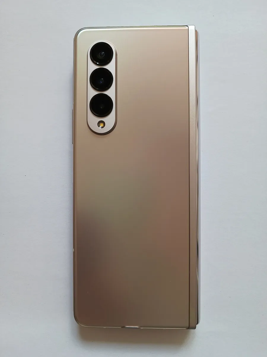 Back of a Galaxy Z Fold3
