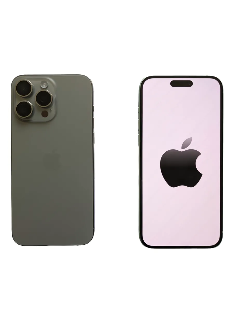 iPhone 15 Pro Max in Natural Titanium